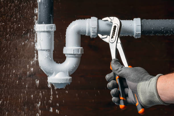 Professional Emergency Plumber technician working in Malone, WI
